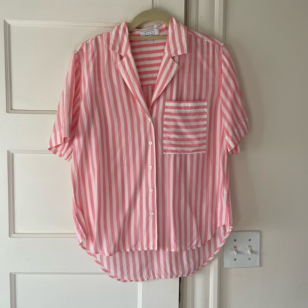 AYR Pink Button Down